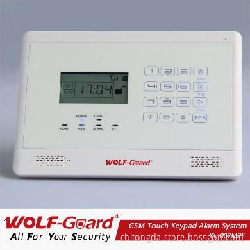 Wireless Home Alarm System GSM with LCD dispaly and Keypad